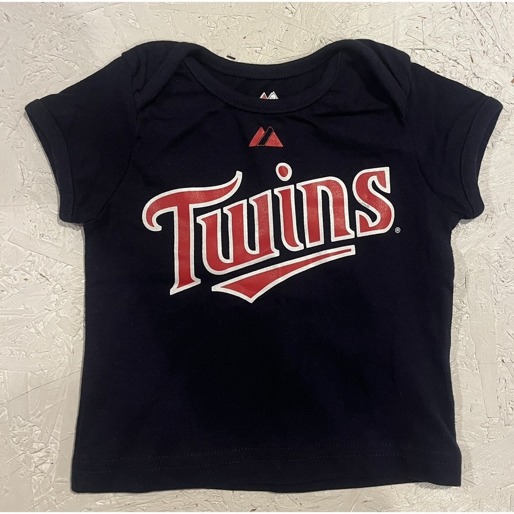 Minnesota Twins MLB‎ Infant Romper Bodysuit Boys 3/6 Months #7 Mauer